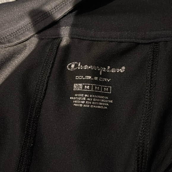 Champion Jersey logo zipper sweatshirt Sz M - Picture 5 of 12